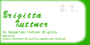 brigitta kuttner business card